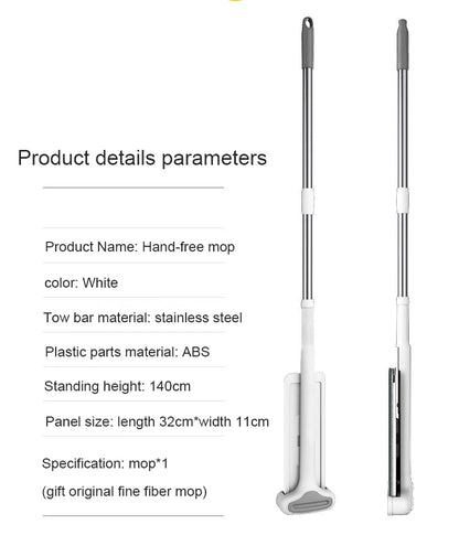 MagicSqueeze™ Self-Wringing Flat Floor Mop⁠