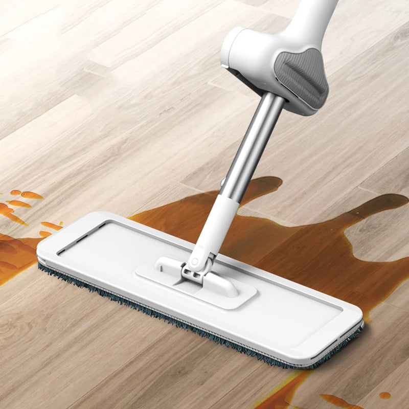 MagicSqueeze™ Self-Wringing Flat Floor Mop⁠