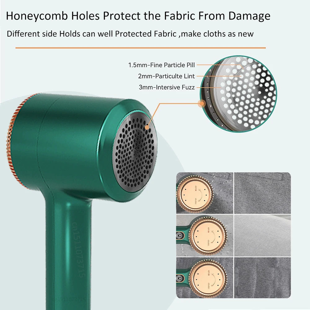 PureTrim™ Smart Rechargeable Fabric Shaver & Lint Remover⁠
