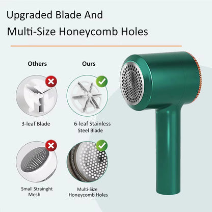 PureTrim™ Smart Rechargeable Fabric Shaver & Lint Remover⁠