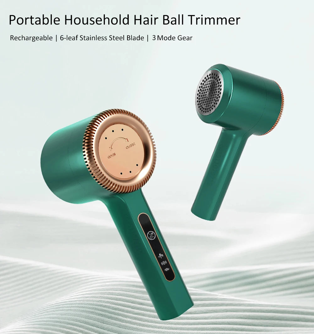 PureTrim™ Smart Rechargeable Fabric Shaver & Lint Remover⁠
