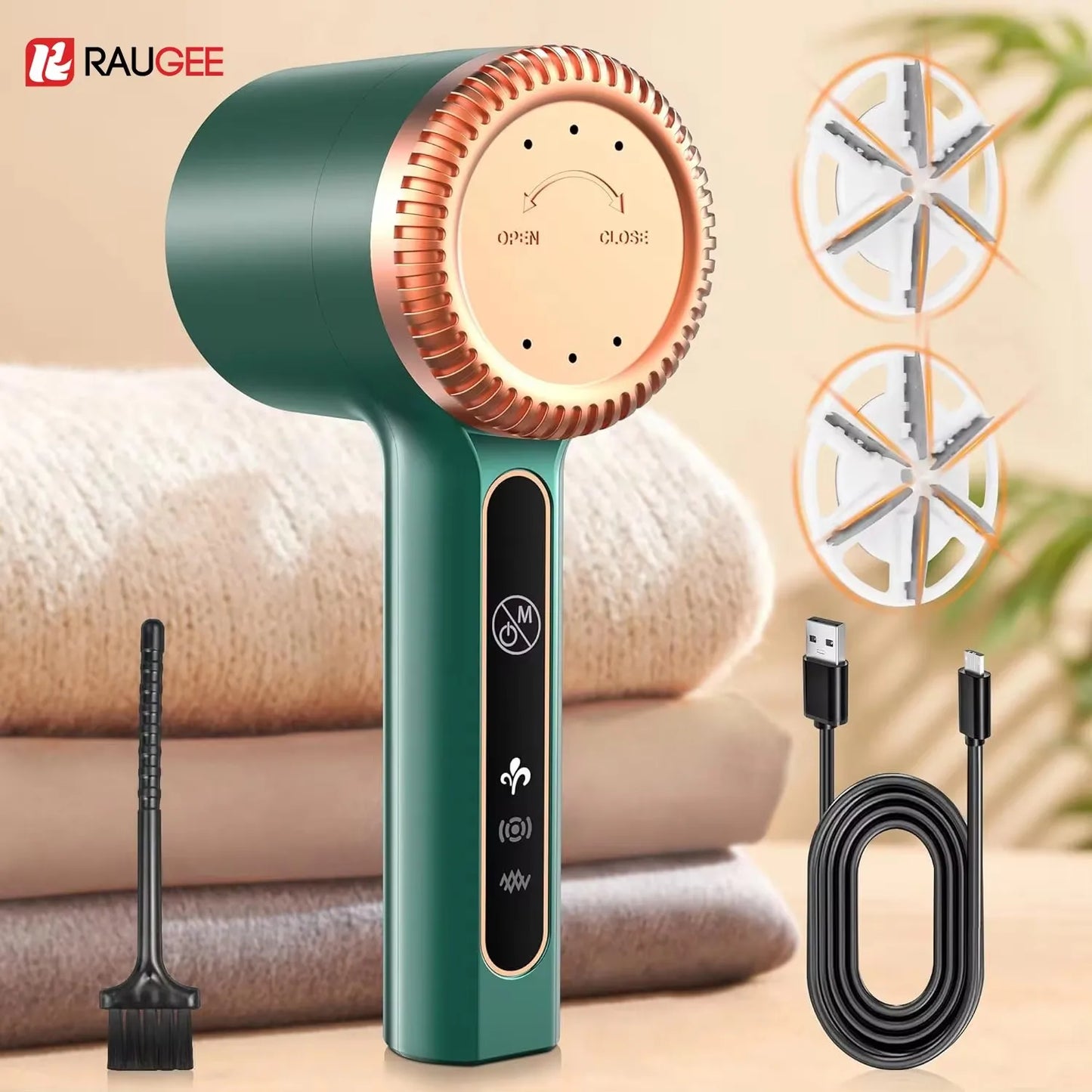 PureTrim™ Smart Rechargeable Fabric Shaver & Lint Remover⁠
