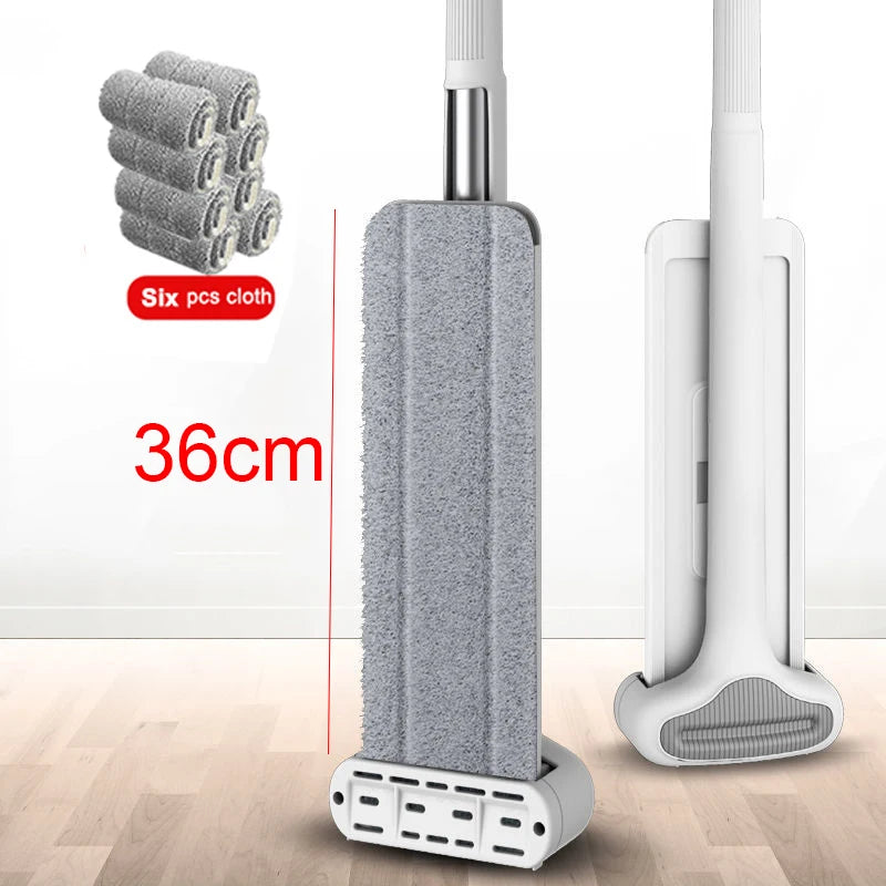 MagicSqueeze™ Self-Wringing Flat Floor Mop⁠